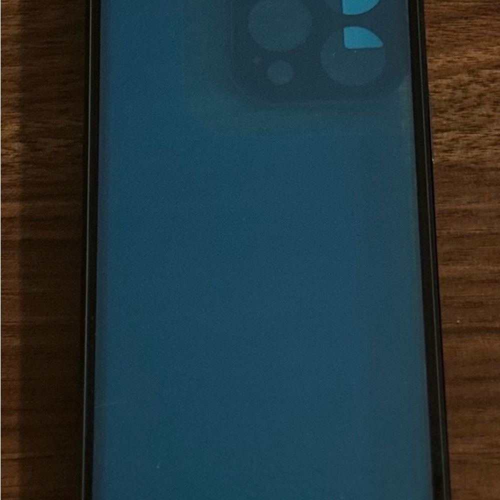 iPhone 15 Pro Max Clear hard case with black edging
